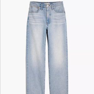 Madewell The Perfect Vintage Straight Jean in Fitzgerald Wash